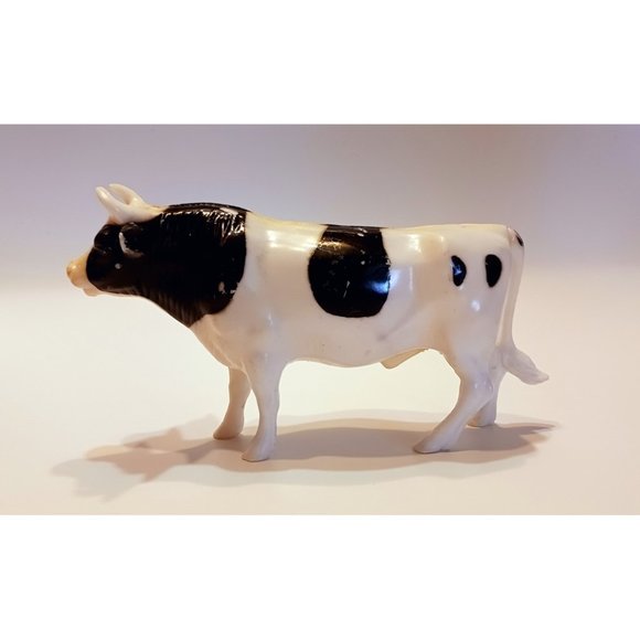 Vintage Nylint Corp Bull toy figure made of Hard Plastic farm animal - Picture 1 of 8